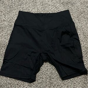 Halara cross waist shorts